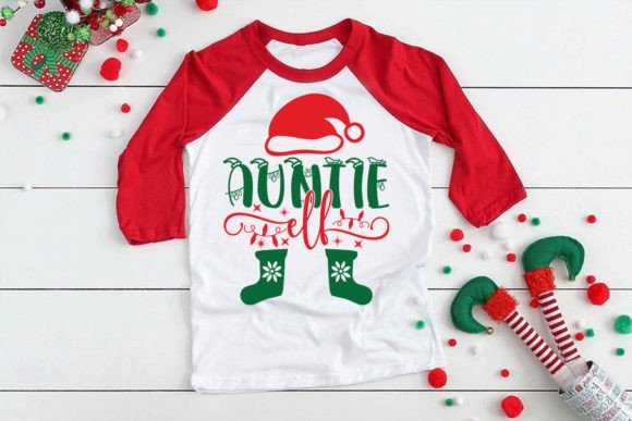 Auntie Elf: A Charming Addition to Your Holiday Embroidery