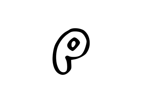 Enhancing Local Business Branding with Friendly Bubble Cartoon Mono Letter SVG