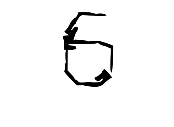 High Tek Grunge Mono Number 6: A Bold Graphics Choice for Crafts
