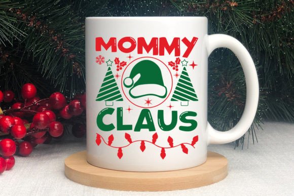 Mommy Claus: A Festive Addition to Your Graphics and Crafts