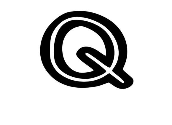 Review: Bold Outlined Comic Mono Letter Q
