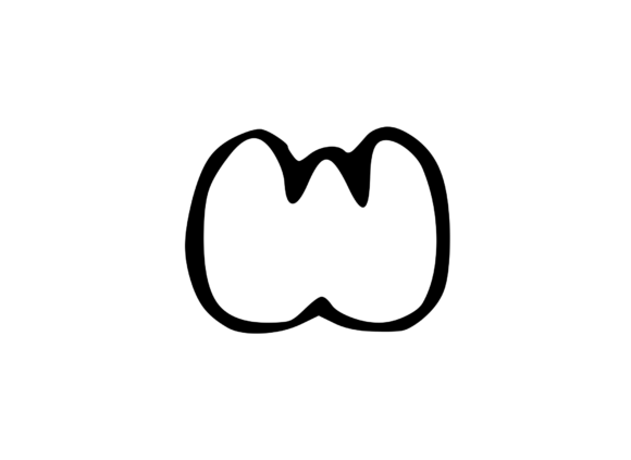 Review: Friendly Bubble Cartoon Mono Letter SVG W