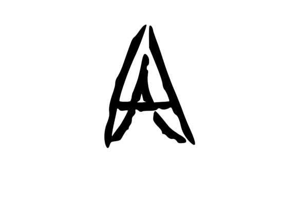 Rough Urban Zine Skater Mono Letter: A Bold Graphics Asset for Crafts
