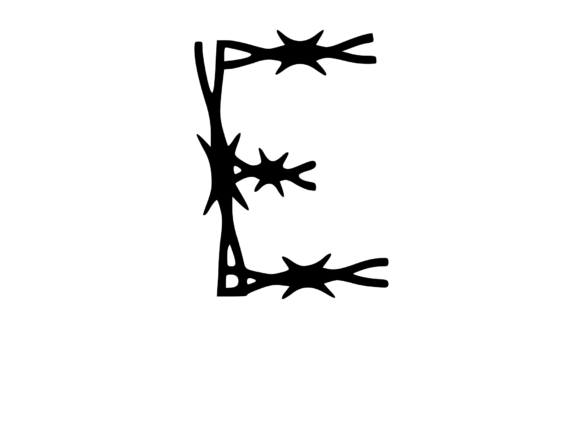 Sharp Barbed Security Wire Mono E for Graphics & Crafts